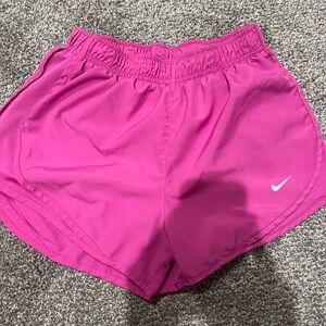 Nike Women's Fuchsia Athletic Shorts